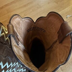 Brown Cowboy Western Boots